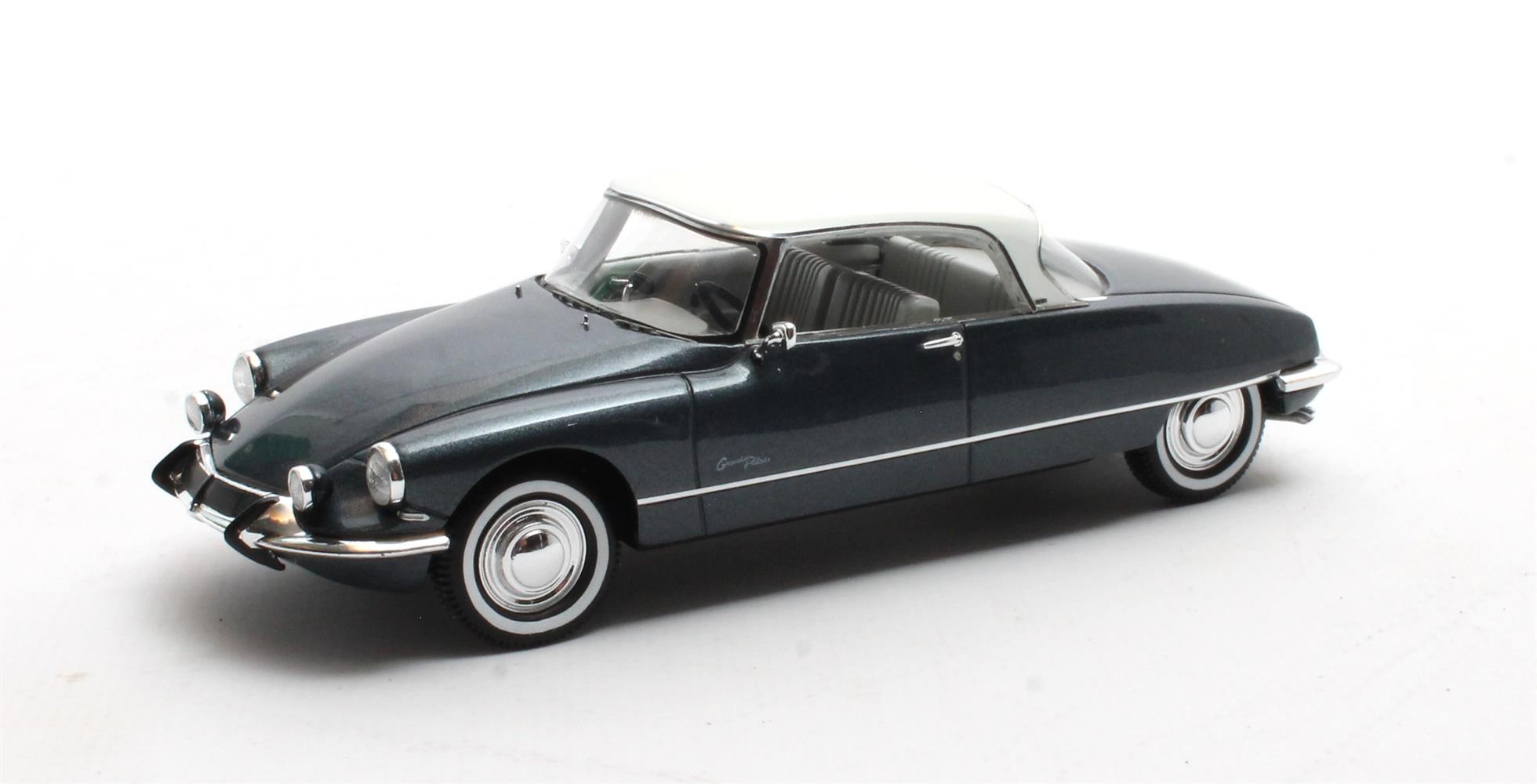 Citroen DS21 Grand Palais Coupe Blauw Metallic - 1:43